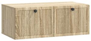 Fali TV szekrény Sonoma Tölgy 78,5 x 41 x 30 cm Szerelt Fa