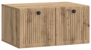 Fali TV szekrény Kézműves Tölgy 59,5 x 41 x 30 cm Szerelt Fa