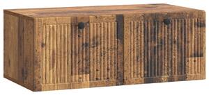 Fali TV szekrény Antik Fa 78,5 x 41 x 30 cm Szerelt Fa