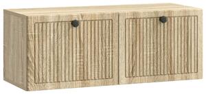 Fali TV szekrény Sonoma Tölgy 78,5 x 31 x 30 cm Szerelt Fa