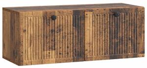 Fali TV szekrény Antik Fa 78,5 x 31 x 30 cm Szerelt Fa