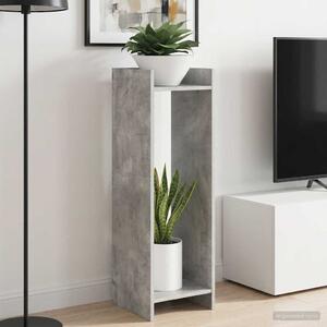 VidaXL Növényállvány Beton Szürke 30 x 30 x 100 cm Mérnöki fa