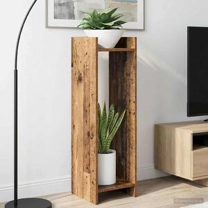 VidaXL Növényállvány 2 pcs Öreg fa 30 x 30 x 100 cm Mérnöki fa