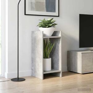 VidaXL Növényállvány 2 pcs Beton Szürke 30 x 30 x 60 cm Mérnöki fa