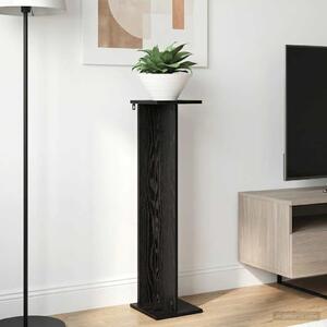 VidaXL Növényállvány 2 pcs Fekete Tölgy 25 x 25,5 x 100,5 cm