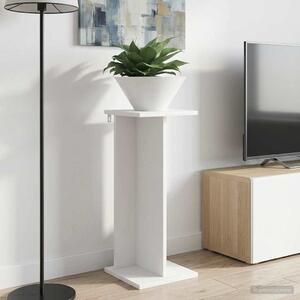 VidaXL Növényállvány 2 pcs Fehér 25 x 25,5 x 60,5 cm Mérnöki fa