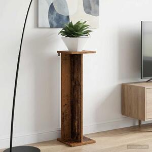 VidaXL Növényállvány 2 pcs Öreg fa 25 x 25,5 x 80,5 cm Mérnöki fa