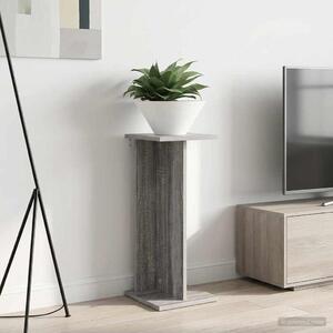VidaXL Növényállvány Szürke Sonoma 25 x 25,5 x 60,5 cm Mérnöki fa