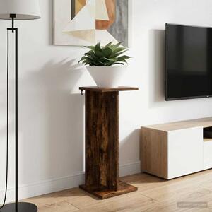 VidaXL Növényállvány 2 pcs Füstölt Tölgy 25 x 25,5 x 60,5 cm