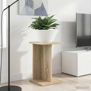VidaXL Növényállvány 2 pcs Sonoma tölgy 25 x 25,5 x 40,5 cm Mérnöki fa