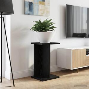 VidaXL Növényállvány 2 pcs Fekete Tölgy 25 x 25,5 x 40,5 cm Mérnöki fa