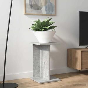 VidaXL Növényállvány Beton Szürke 25 x 25,5 x 40,5 cm Mérnöki fa