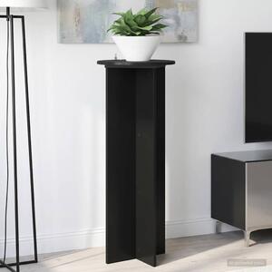 VidaXL Növényállvány 2 pcs Fekete Ø40 x 100 cm Szerelt Fa