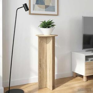 VidaXL Növényállvány 2 pcs Sonoma Tölgy Ø40 x 100 cm Szerelt Fa