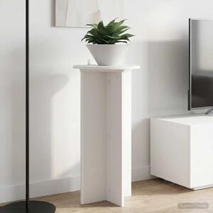 VidaXL Növényállvány 2 pcs Fehér Ø40 x 80 cm Szerelt Fa