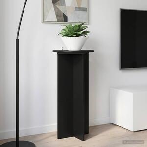 VidaXL Növényállvány 2 pcs Fekete 40 x 40 x 80 cm Szerelt Fa
