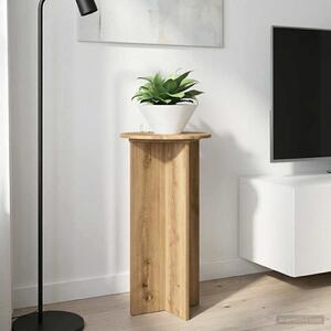 VidaXL Növényállvány 2 pcs Kézműves Tölgy 40 x 40 x 80 cm Szerelt Fa