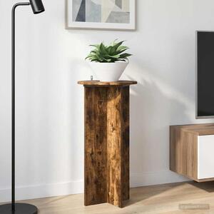 VidaXL Növényállvány 2 pcs Füstös Tölgy 40 x 40 x 80 cm Szerelt Fa
