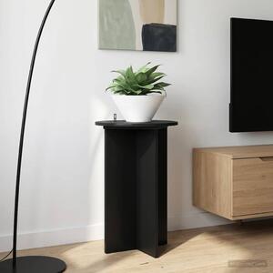 VidaXL Növényállvány 2 pcs Fekete Ø40 x 60 cm Szerelt Fa