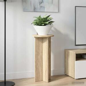 VidaXL Növényállvány 2 pcs Sonoma Tölgy 29,5 x 29,5 x 60 cm Szerelt Fa