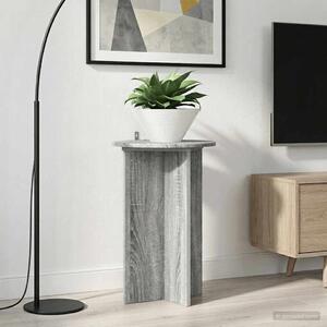 VidaXL Növényállvány 2 pcs Szürke Sonoma Ø40 x 60 cm Szerelt Fa