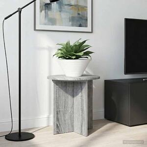VidaXL Növényállvány 2 pcs Szürke Sonoma 40 x 40 x 40 cm Szerelt Fa