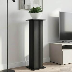 VidaXL Növényállvány 2 pcs Fekete 30,5 x 30 x 100,5 cm Szerelt Fa