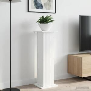 VidaXL Növényállvány 2 pcs Magasfényű Fehér 30,5 x 30 x 100,5 cm