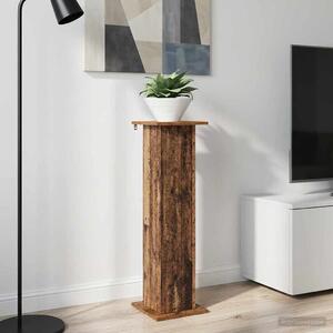 VidaXL Növényállvány Antik Fa 30,5 x 30 x 100,5 cm Szerelt Fa