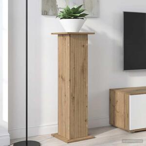 VidaXL Növényállvány Kézműves Tölgy 30,5 x 30 x 100,5 cm Szerelt Fa