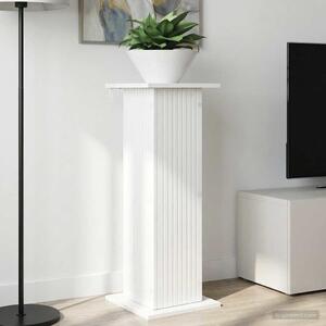 VidaXL Növényállvány 2 pcs Magasfényű Fehér 30,5 x 30 x 80,5 cm