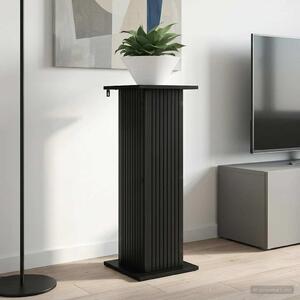 VidaXL Növényállvány 2 pcs Fekete 30,5 x 30 x 80,5 cm Szerelt Fa
