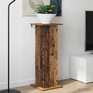 VidaXL Növényállvány Antik Fa 30,5 x 30 x 80,5 cm Szerelt Fa