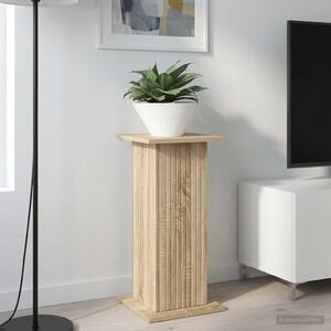 VidaXL Növényállvány Sonoma Tölgy 30,5 x 30 x 60,5 cm Szerelt Fa