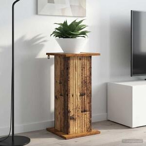 VidaXL Növényállvány 2 pcs Antik Fa 30,5 x 30 x 60,5 cm Szerelt Fa