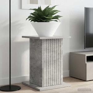 VidaXL Növényállvány 2 pcs Betonszürke 30,5 x 30 x 43 cm Szerelt Fa