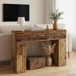 Dohányzóasztal Antik Fa 102 x 35 x 75 cm Szerelt Fa