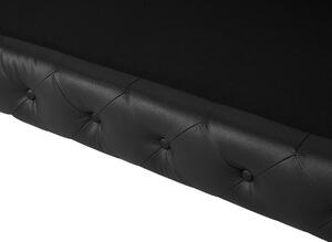 Kétszemélyes kanapé Viken (fekete). 1009016