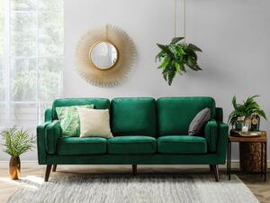 Háromszemélyes kanapé Lulea (smaragdzöld). 1008782