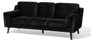 Háromszemélyes kanapé Lulea (fekete). 1008784