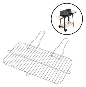 Grillrács szögletes 53,5x28 cm