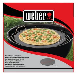 Weber 18412 Kerek zománcozott pizzakő, 36 cm