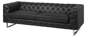 Háromszemélyes kanapé Viken (fekete). 1009014
