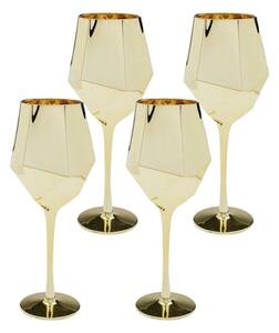 KARE Diamond Arany Borospohár Készlet 660ml