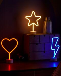 Színes LED neon dekoráció háromdarabos szettben FLORETTA