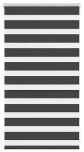 Zebrafüggönnyel fekete szövetszélesség 75,9 cm poliészter