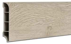 Vinyl SPC padlószegély Monte Carlo tölgy 2400x60x12 mm