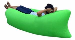 Lazy Bag -zöld-- Felfújható matrac a kényelemért bárhol,bármikor. RAM-MD183