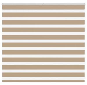 Zebrafüggönnyel homokbarna szövetszélesség 155,9 cm poliészter