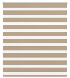 Zebrafüggönnyel homokbarna szövetszélesség 120,9 cm poliészter